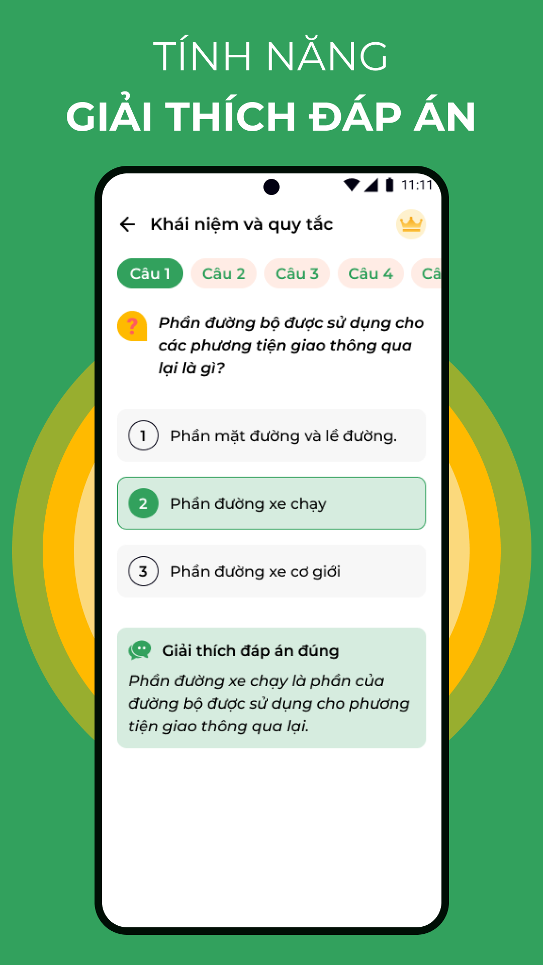 Thi thử bằng lái xe A1 3